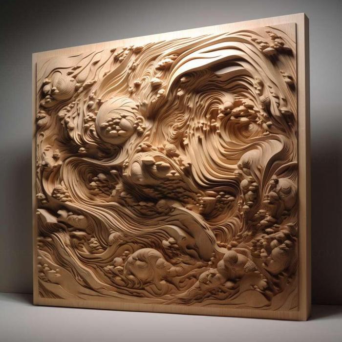 نموذج ثلاثي الأبعاد لآلة CNC 3D Art 